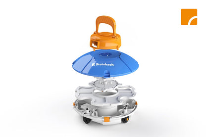 STEINBACH Poolrunner Battery Basic 2.0, für Pools bis 10 m² Grundfläche, vollautomatisch, kabelllos, Akku-Betrieb, 061208