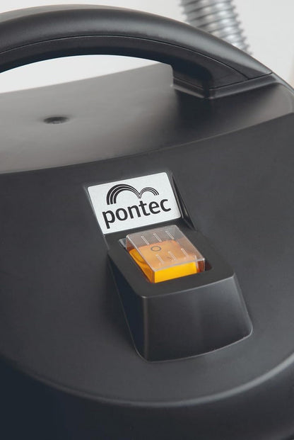 Pontec Pondomatic Teichschlammsauger (1400 W) Teichsauger Schlammsauger Teich für einen Sauberen Teichboden, 30 L Auffangvolumen, 2 Jahre Garantie