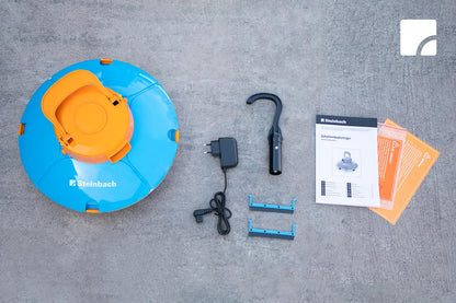 STEINBACH Poolrunner Battery Basic 2.0, für Pools bis 10 m² Grundfläche, vollautomatisch, kabelllos, Akku-Betrieb, 061208