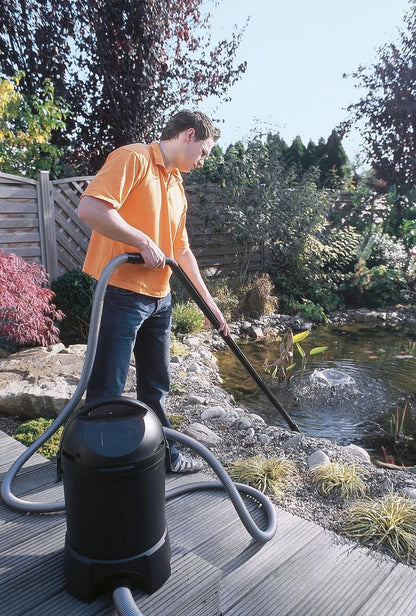 Pontec Pondomatic Teichschlammsauger (1400 W) Teichsauger Schlammsauger Teich für einen Sauberen Teichboden, 30 L Auffangvolumen, 2 Jahre Garantie